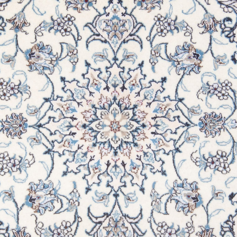 Perzisch tapijt - Nain - Koninklijk - 197 x 146 cm - crème