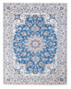 Nain - 9 la Tapijt 196x148cm - Perzisch tapijt