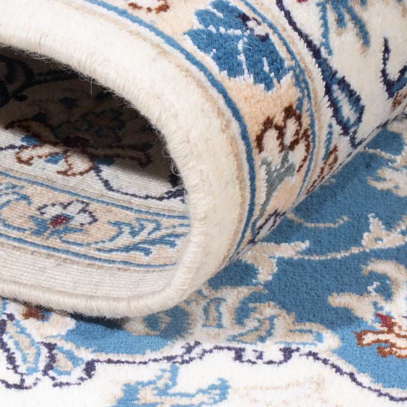 Perzisch tapijt - Nain - Koninklijk - 196 x 148 cm - blauw