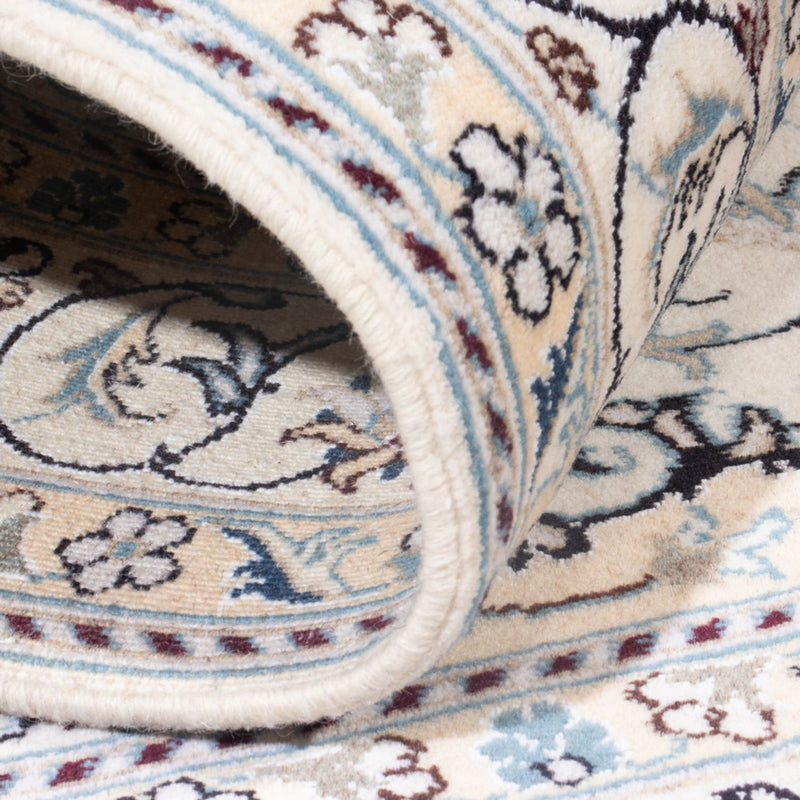 Perzisch tapijt - Nain - Koninklijk - 200 x 143 cm - crème