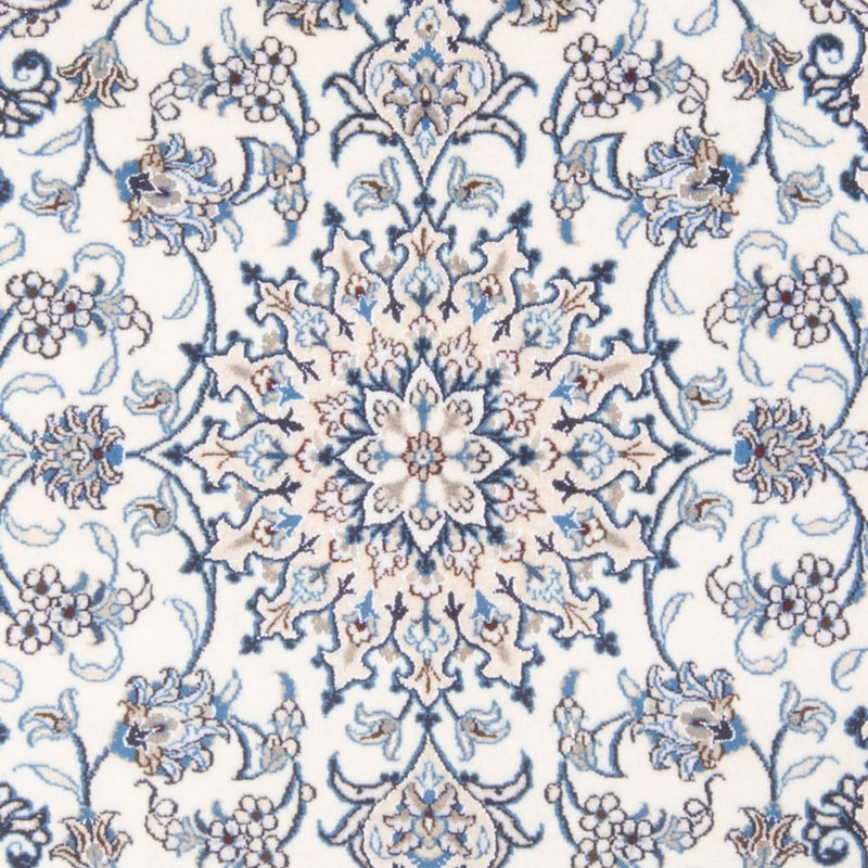 Perzisch tapijt - Nain - Koninklijk - 201 x 148 cm - crème