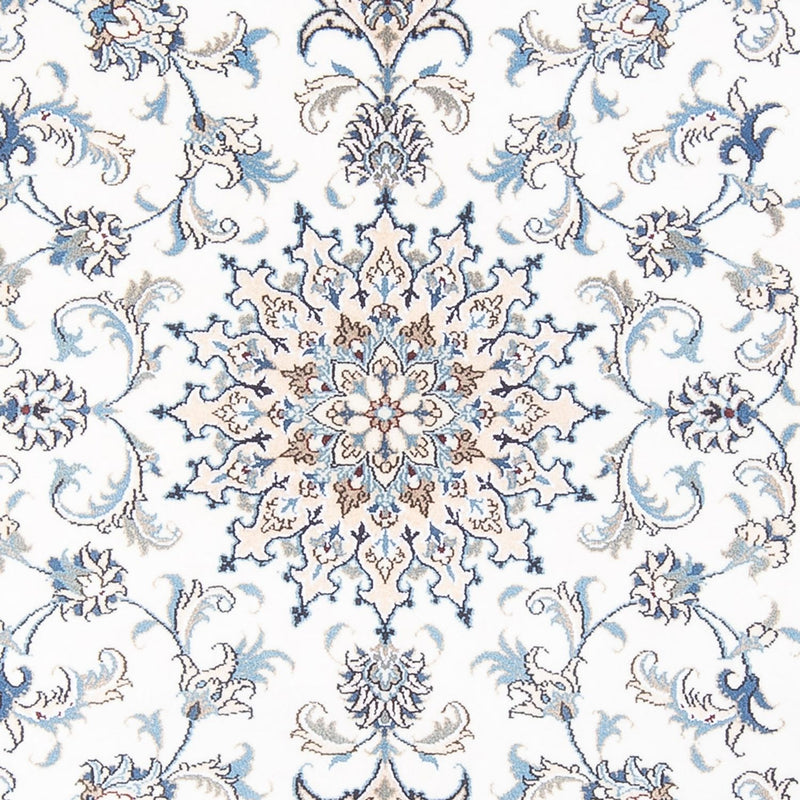 Perzisch tapijt - Nain - Koninklijk - 195 x 145 cm - crème