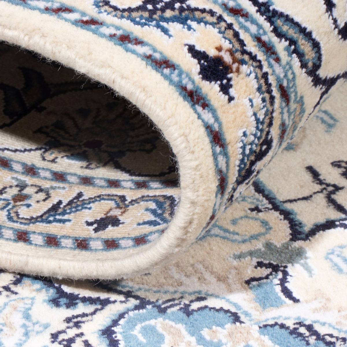 Perzisch tapijt - Nain - Koninklijk - 200 x 148 cm - crème