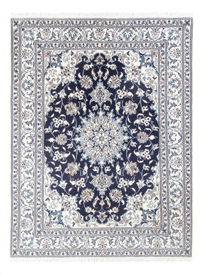 Perzisch tapijt - Nain - Koninklijk - 203 x 147 cm - donkerblauw
