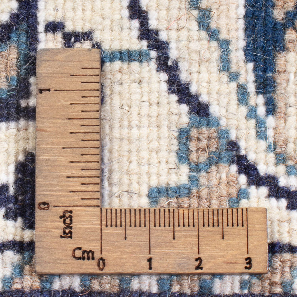 Perzisch tapijt - Nain - Koninklijk - 203 x 147 cm - donkerblauw