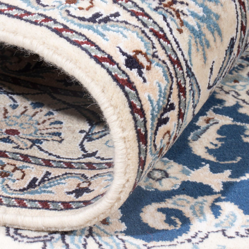 Perzisch tapijt - Nain - Koninklijk - 200 x 150 cm - blauw