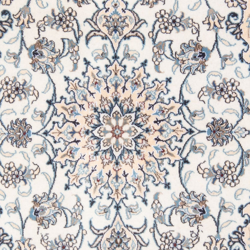 Perzisch tapijt - Nain - Koninklijk - 198 x 152 cm - crème