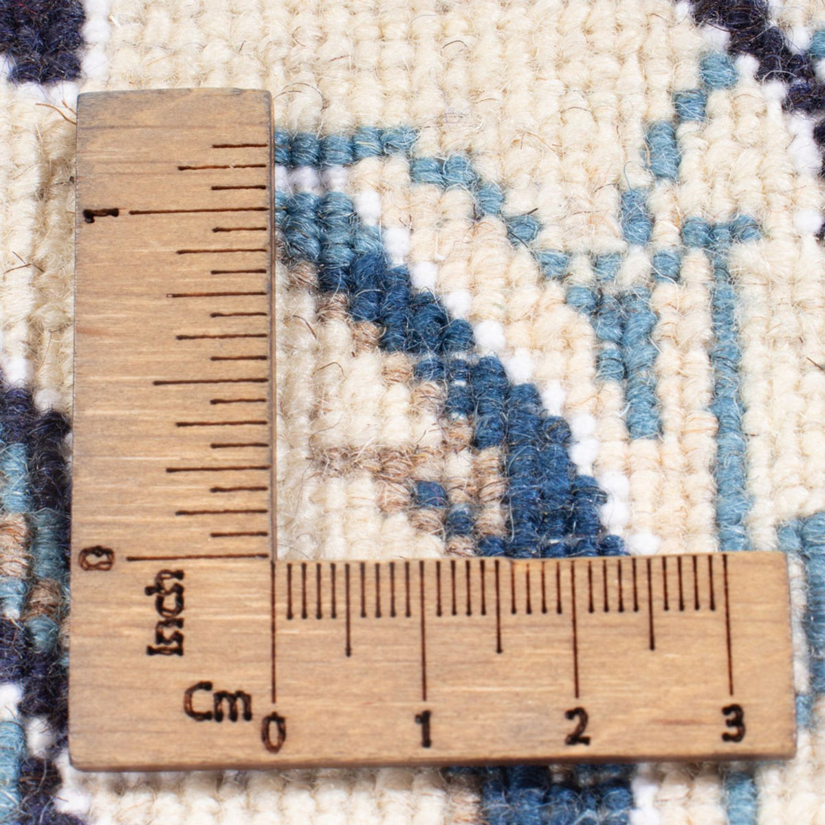 Perzisch tapijt - Nain - Koninklijk - 198 x 147 cm - donkerblauw