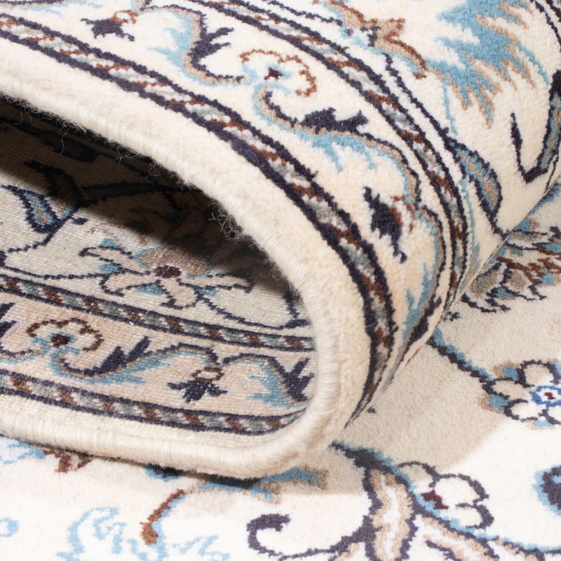 Perzisch tapijt - Nain - Koninklijk - 195 x 152 cm - crème