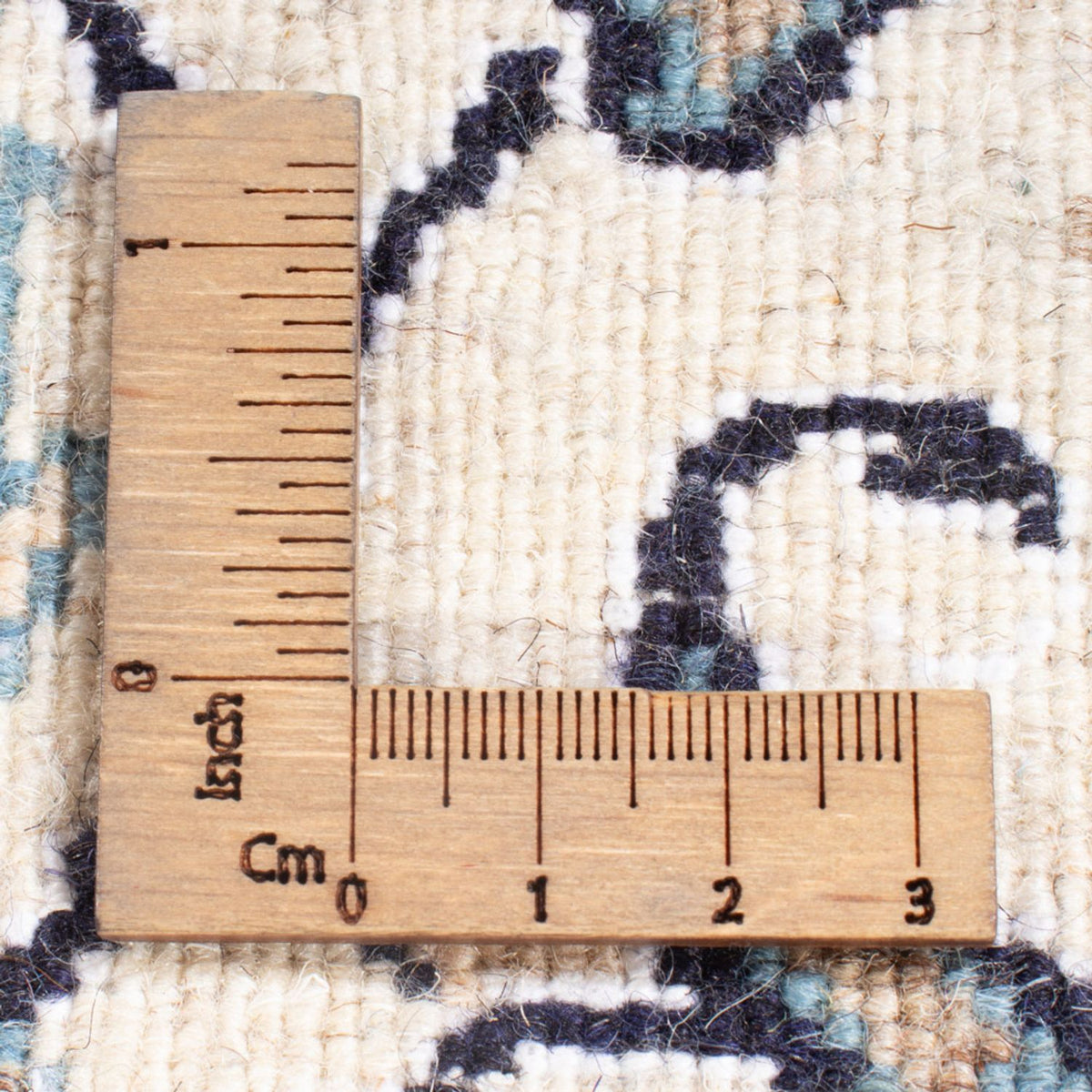 Perzisch tapijt - Nain - Koninklijk - 199 x 145 cm - crème