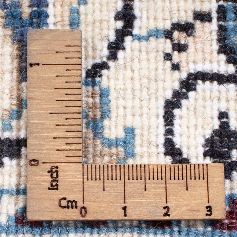 Perzisch tapijt - Nain - Koninklijk - 201 x 145 cm - donkerblauw