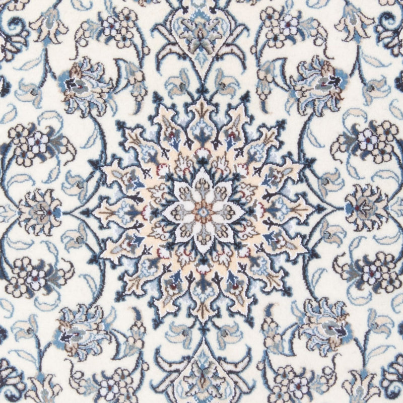 Perzisch tapijt - Nain - Koninklijk - 197 x 145 cm - crème