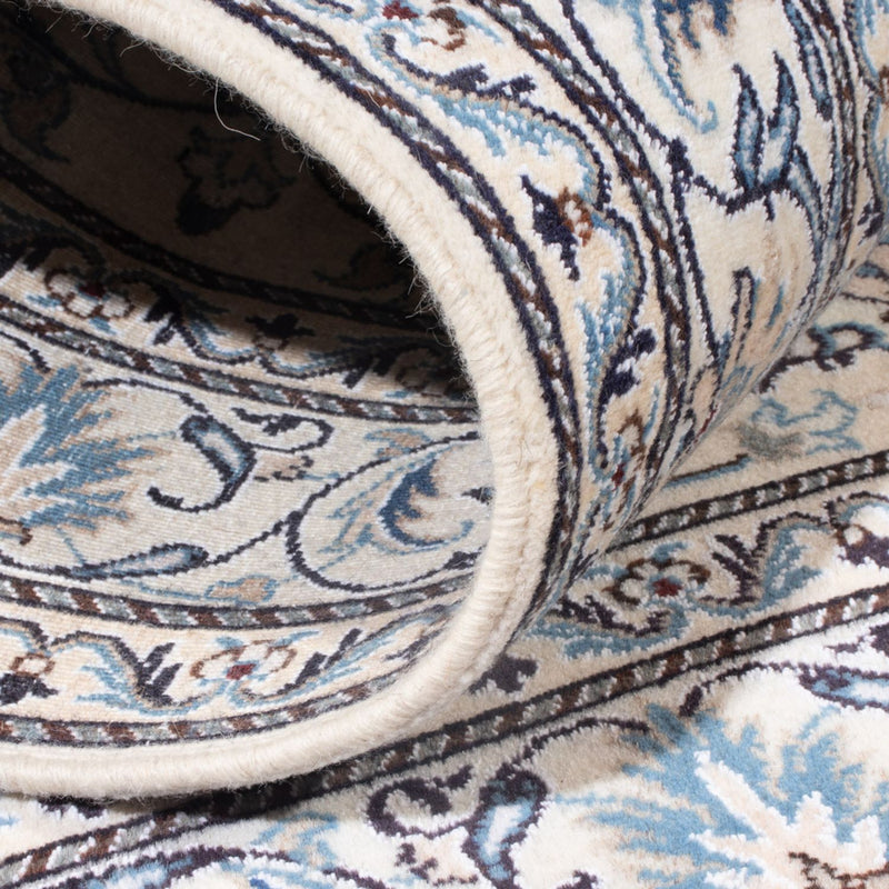 Perzisch tapijt - Nain - Koninklijk - 197 x 145 cm - crème