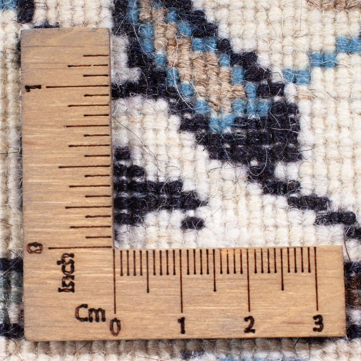 Perzisch tapijt - Nain - Koninklijk - 212 x 146 cm - crème