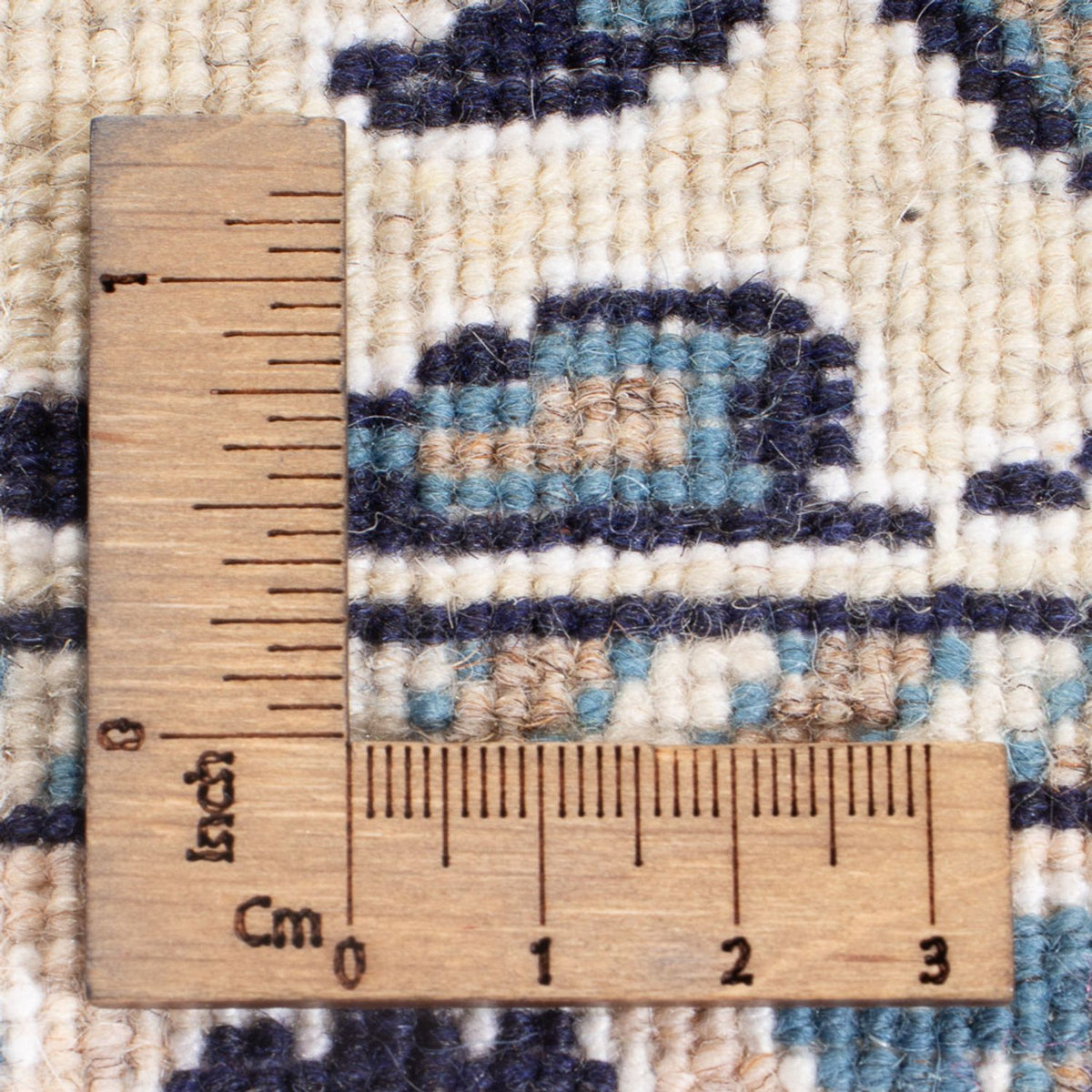 Perzisch tapijt - Nain - Koninklijk - 201 x 146 cm - blauw