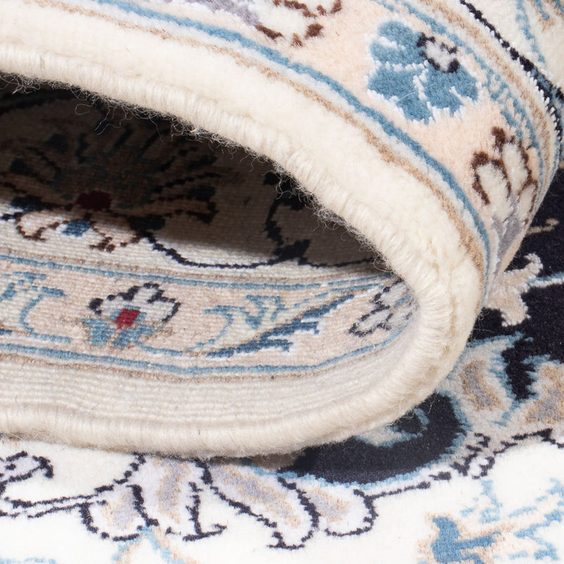 Perzisch tapijt - Nain - Koninklijk - 200 x 147 cm - donkerblauw