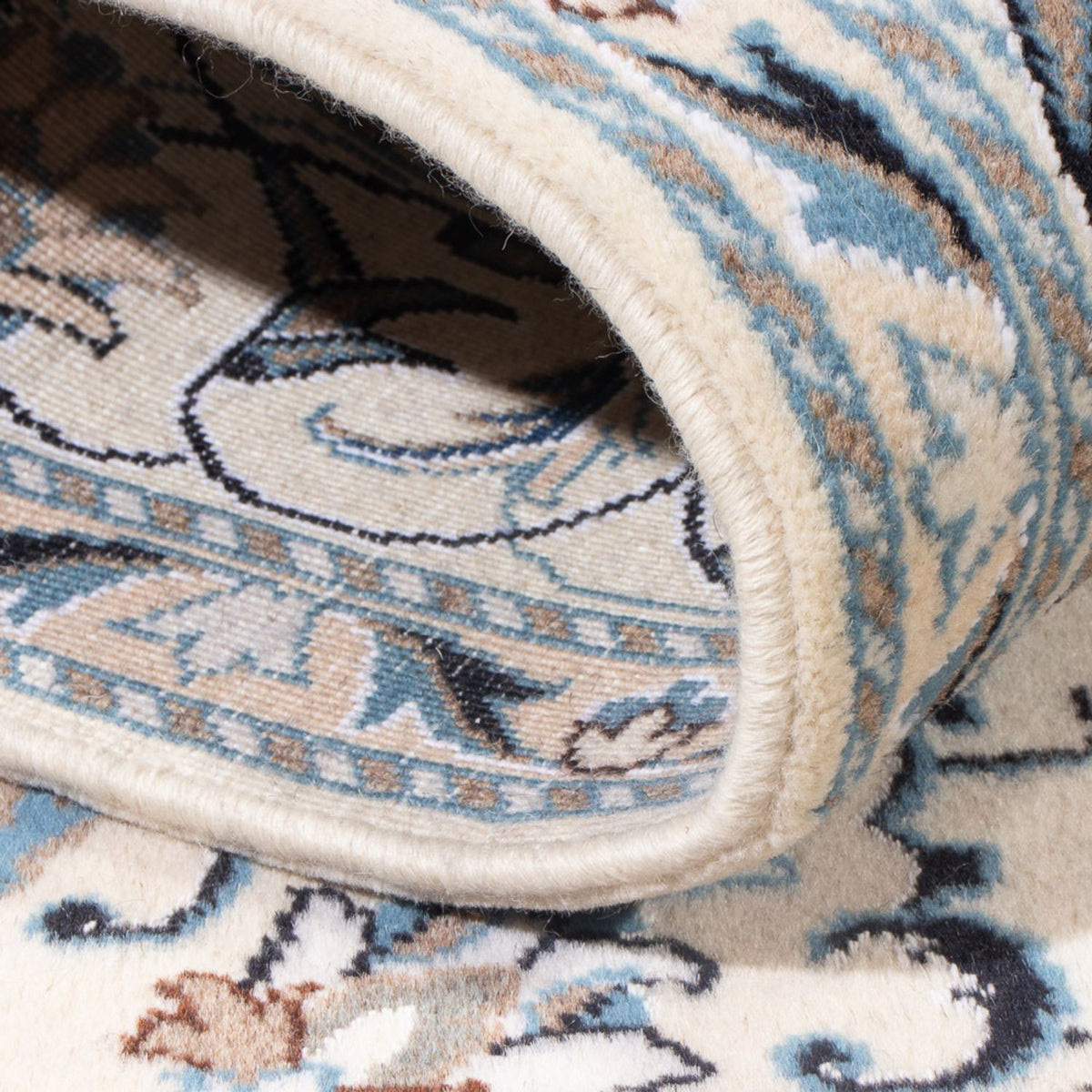 Perzisch tapijt - Nain - Koninklijk - 200 x 148 cm - crème