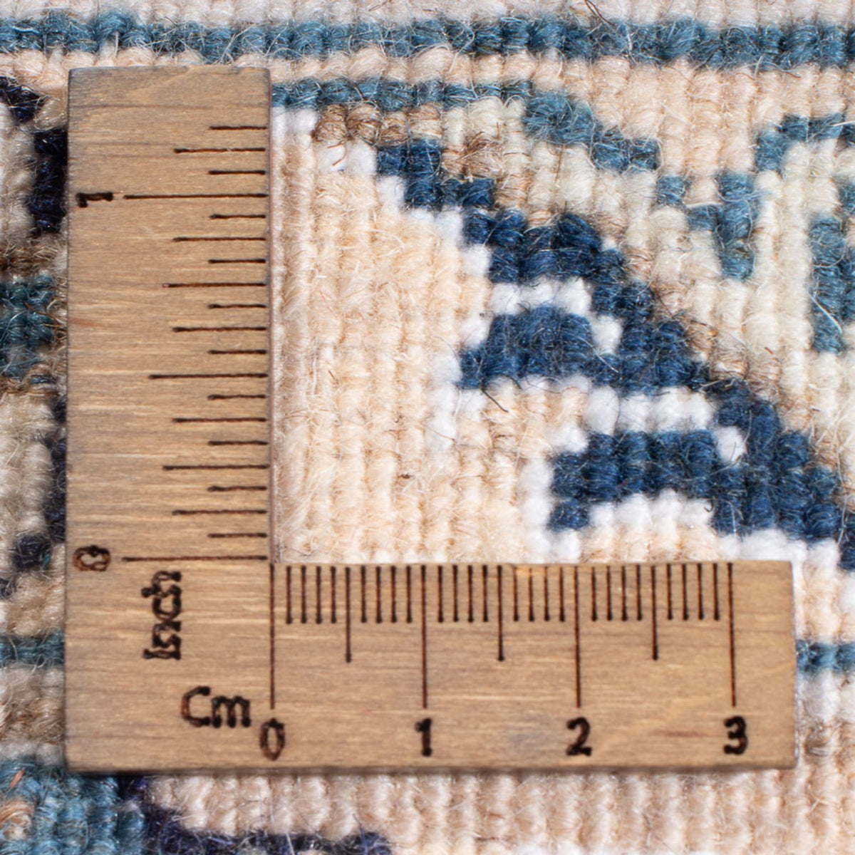 Perzisch tapijt - Nain - Koninklijk - 194 x 145 cm - donkerblauw