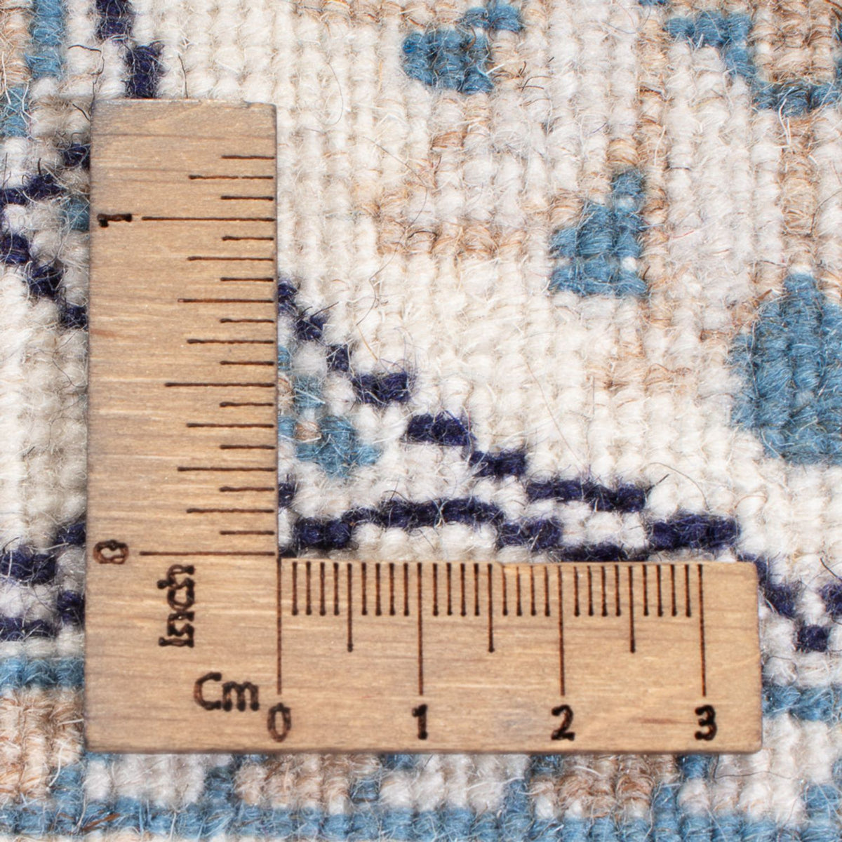 Perzisch tapijt - Nain - Koninklijk - 194 x 152 cm - blauw