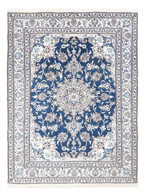 Perzisch tapijt - Nain - Koninklijk - 207 x 151 cm - blauw