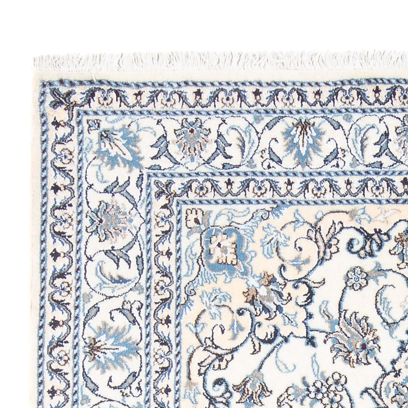 Perzisch tapijt - Nain - Koninklijk - 200 x 150 cm - crème