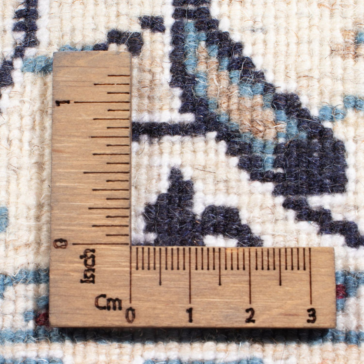 Perzisch tapijt - Nain - Koninklijk - 194 x 143 cm - crème