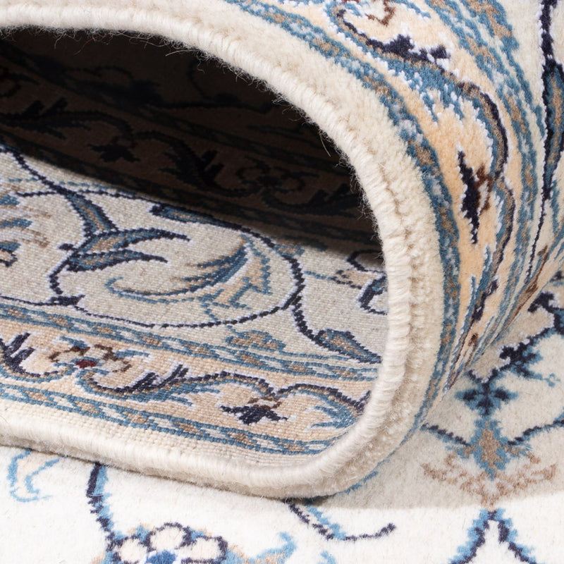 Perzisch tapijt - Nain - Koninklijk - 207 x 150 cm - crème