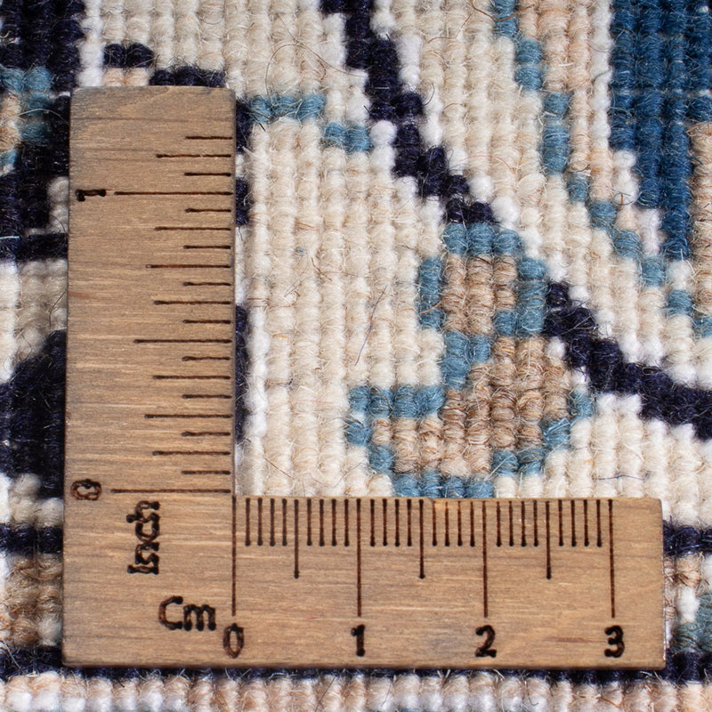 Perzisch tapijt - Nain - Koninklijk - 193 x 148 cm - blauw