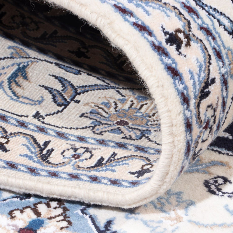 Perzisch tapijt - Nain - Koninklijk - 208 x 144 cm - donkerblauw