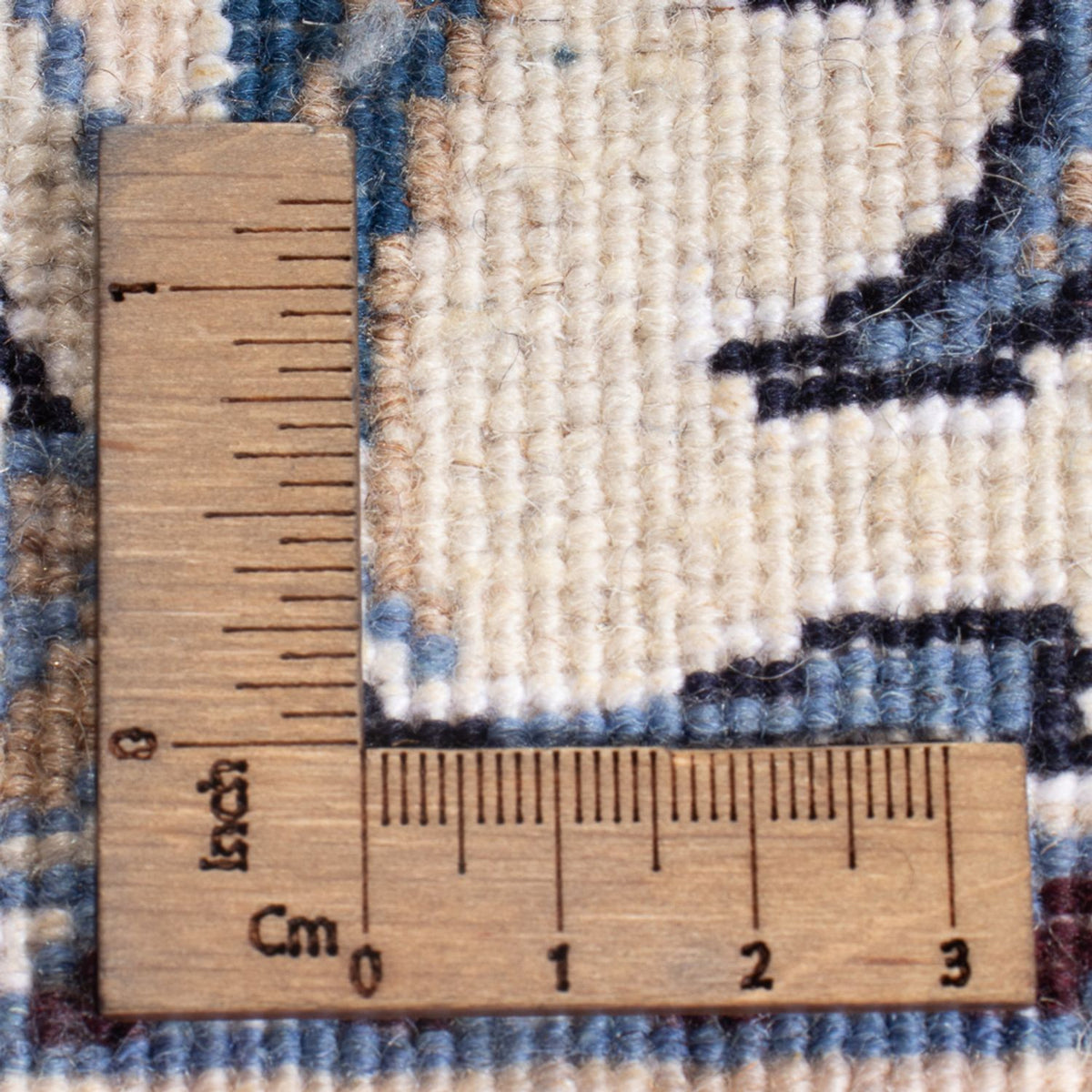 Perzisch tapijt - Nain - Koninklijk - 208 x 144 cm - donkerblauw