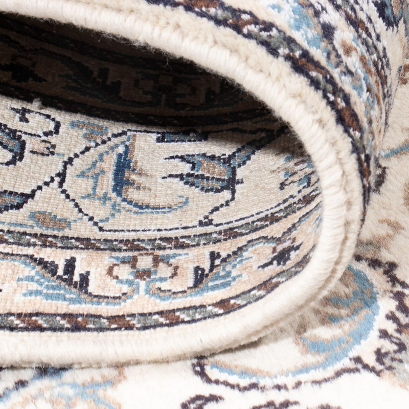 Perzisch tapijt - Nain - Koninklijk - 196 x 150 cm - crème