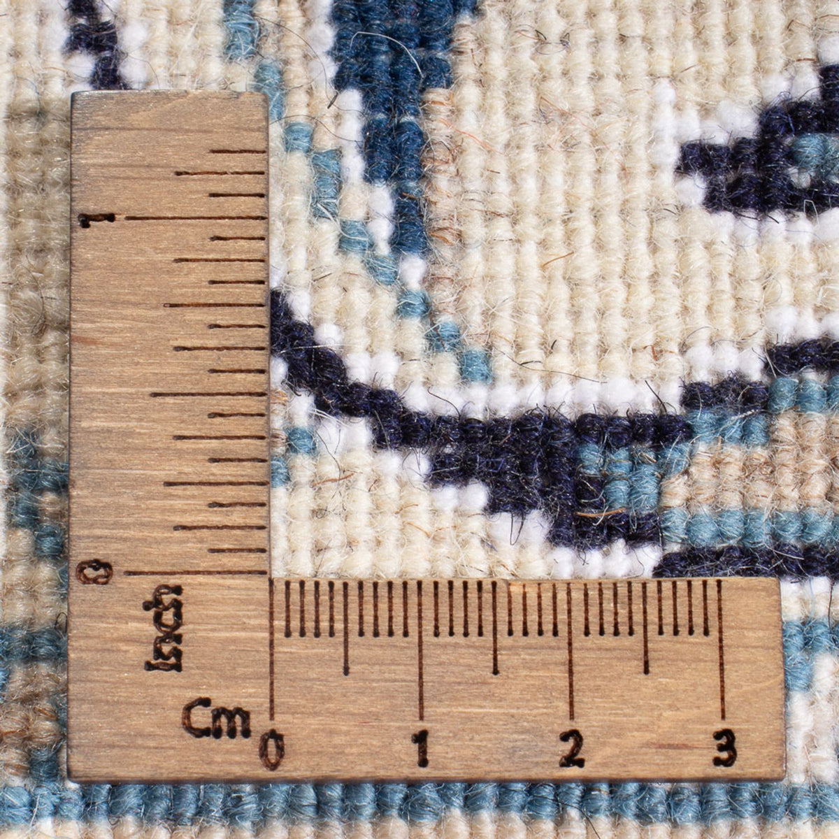 Perzisch tapijt - Nain - Koninklijk - 205 x 146 cm - donkerblauw