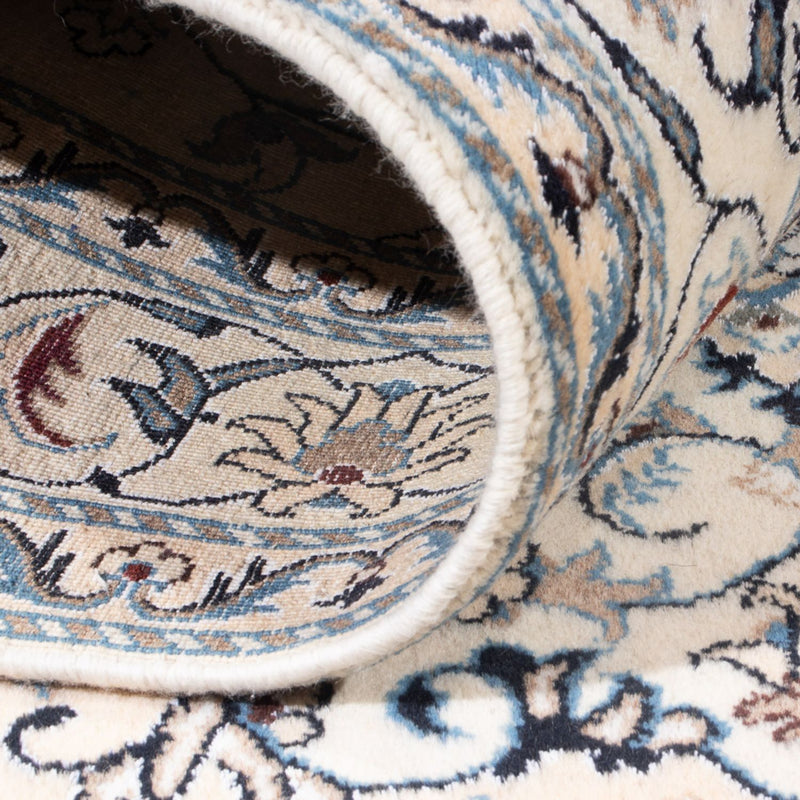 Perzisch tapijt - Nain - Koninklijk - 192 x 145 cm - crème