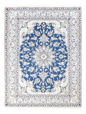 Perzisch tapijt - Nain - Koninklijk - 196 x 151 cm - blauw