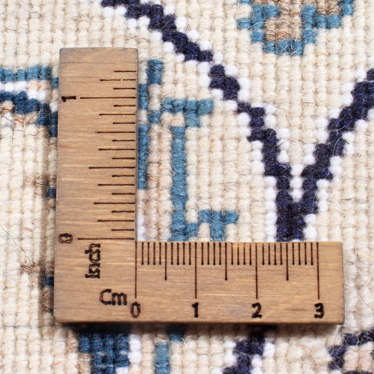 Perzisch tapijt - Nain - Koninklijk - 192 x 148 cm - crème