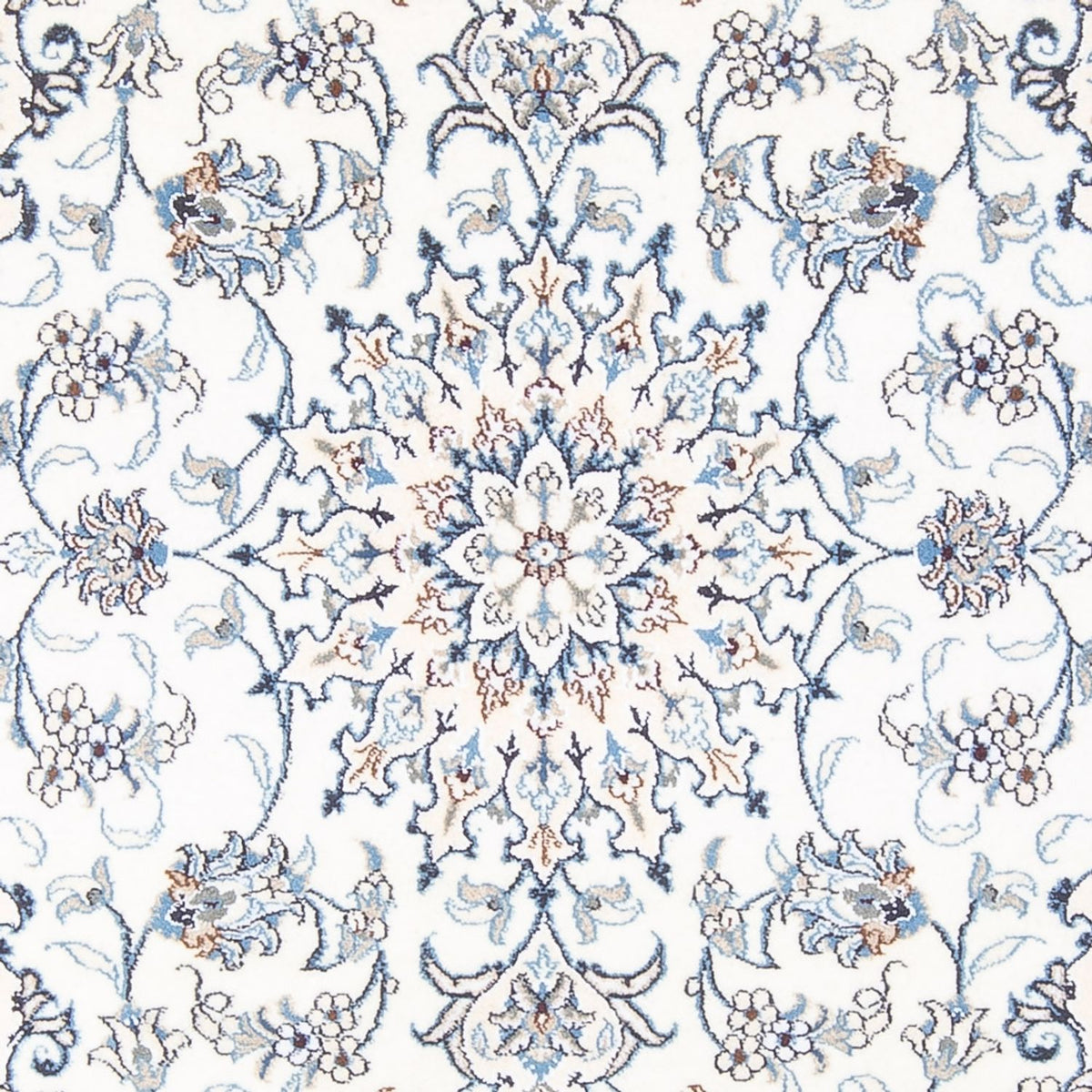 Perzisch tapijt - Nain - Koninklijk - 200 x 148 cm - crème