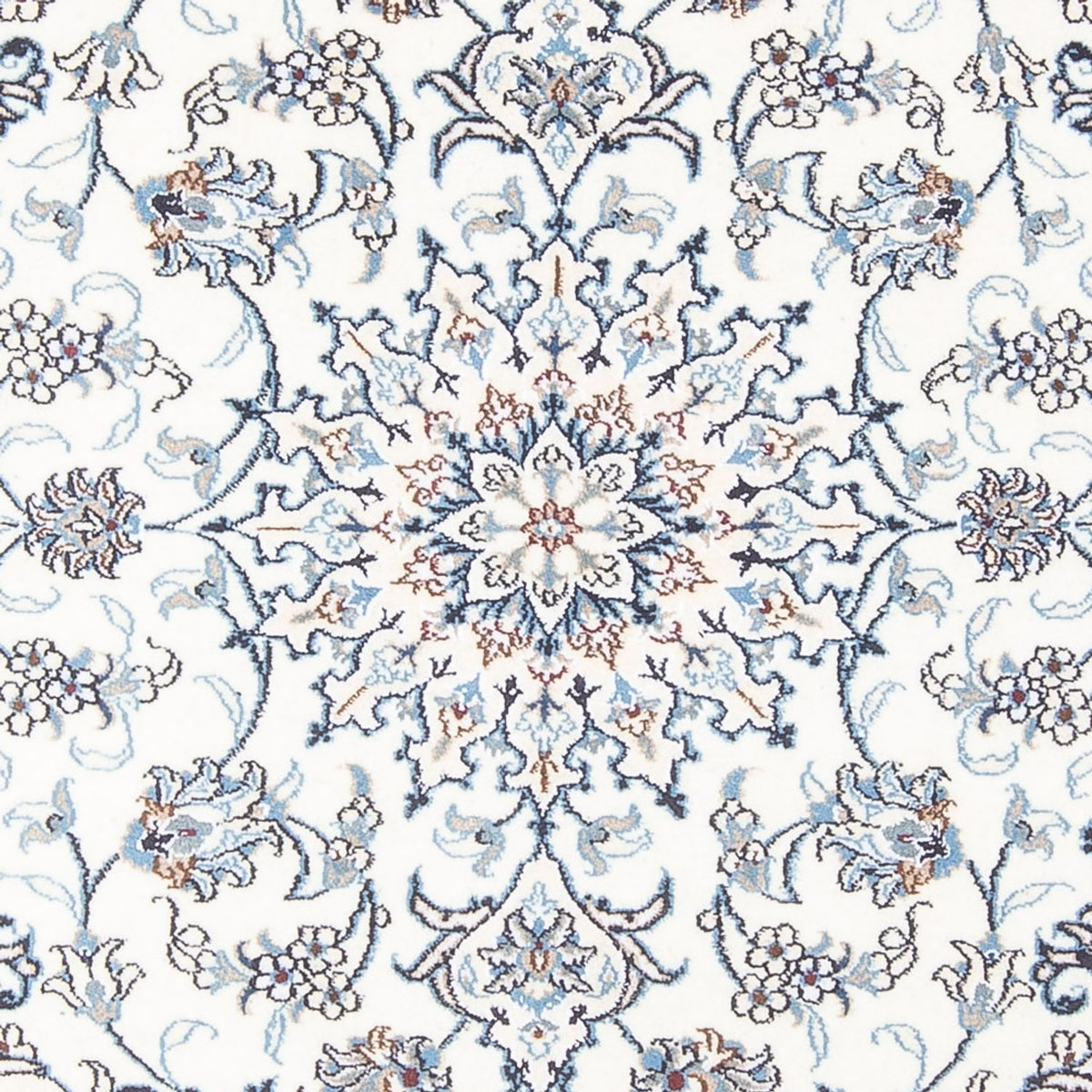 Perzisch tapijt - Nain - Koninklijk - 192 x 152 cm - crème