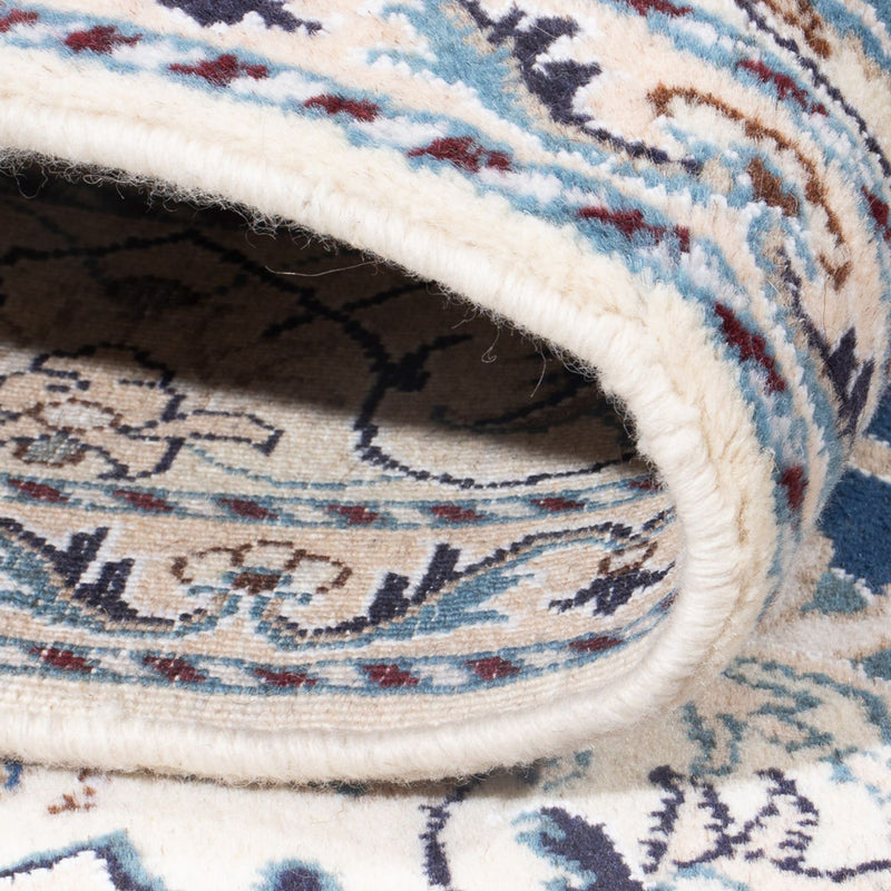 Perzisch tapijt - Nain - Koninklijk - 200 x 142 cm - blauw