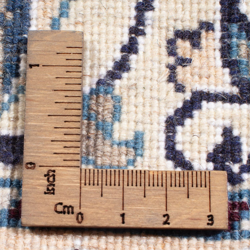 Perzisch tapijt - Nain - Koninklijk - 202 x 147 cm - crème