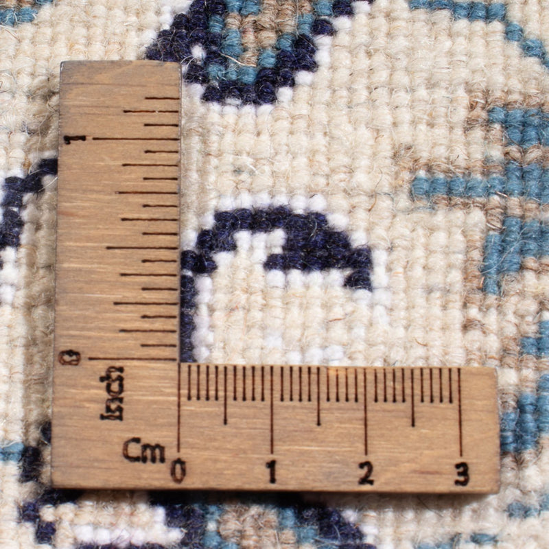 Perzisch tapijt - Nain - Koninklijk - 194 x 149 cm - donkerblauw