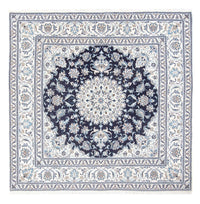 Perzisch tapijt - Nain vierkant  - 200 x 196 cm - donkerblauw