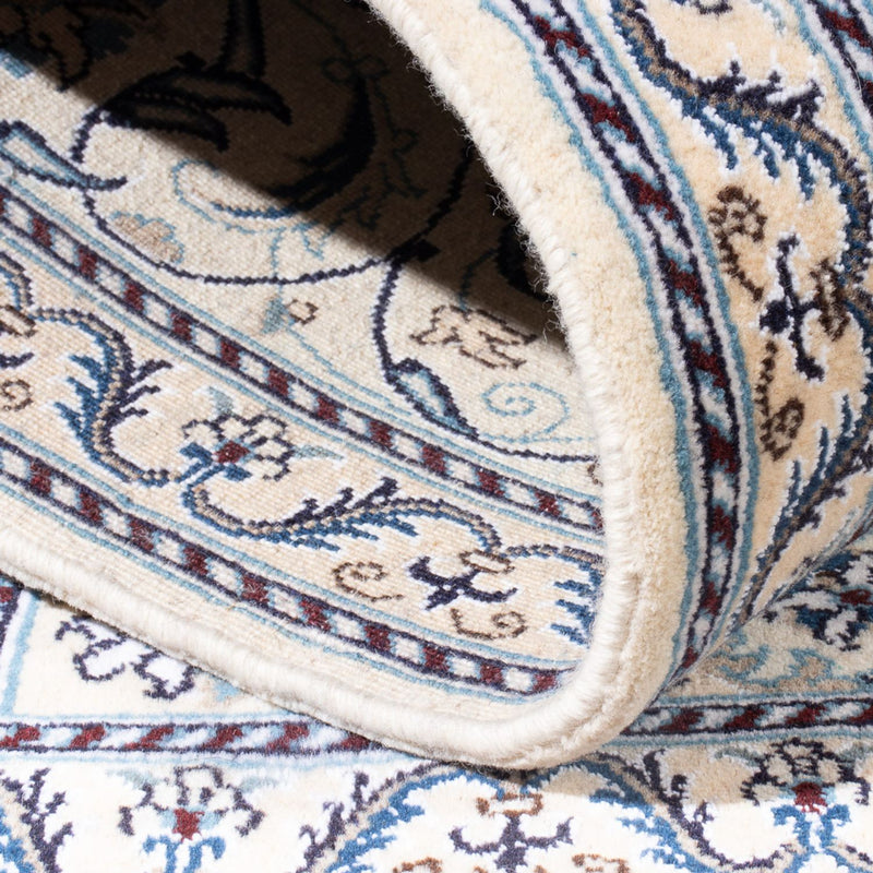 Perzisch tapijt - Nain vierkant  - 200 x 196 cm - donkerblauw