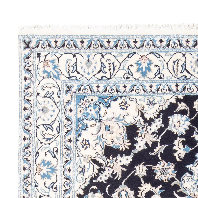 Perzisch tapijt - Nain - 231 x 163 cm - donkerblauw