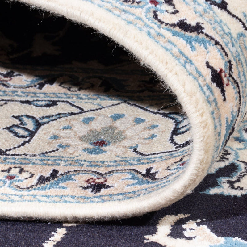 Perzisch tapijt - Nain - 231 x 163 cm - donkerblauw