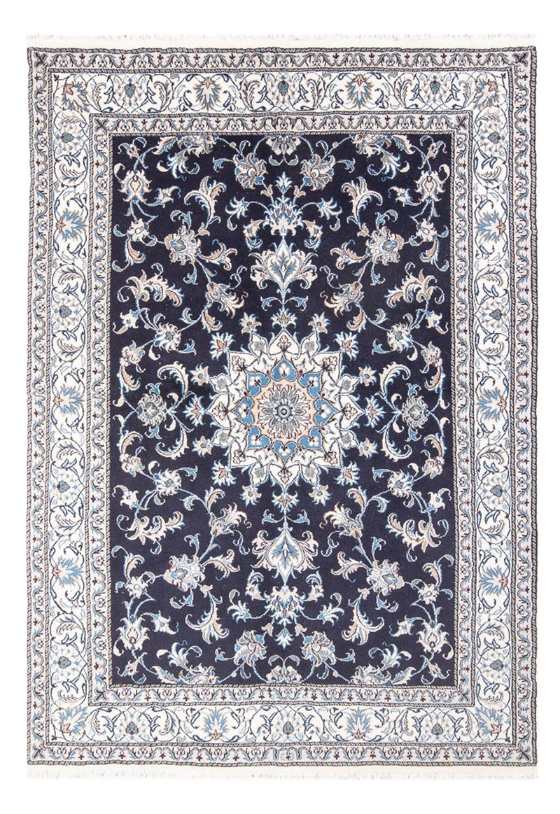 Perzisch tapijt - Nain - 238 x 167 cm - donkerblauw