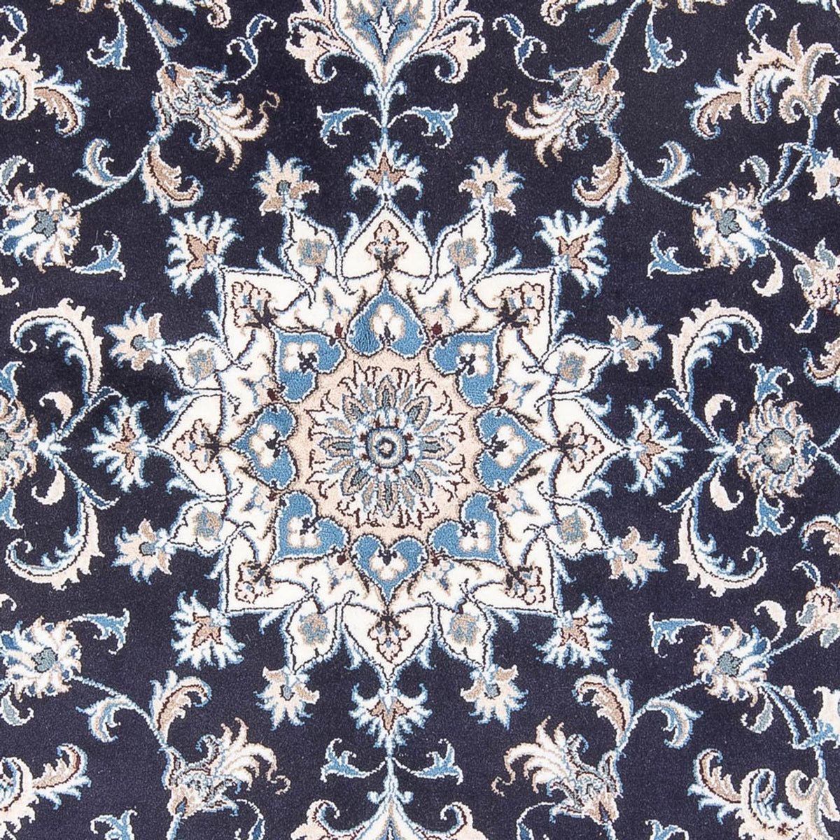 Perzisch tapijt - Nain - 238 x 167 cm - donkerblauw