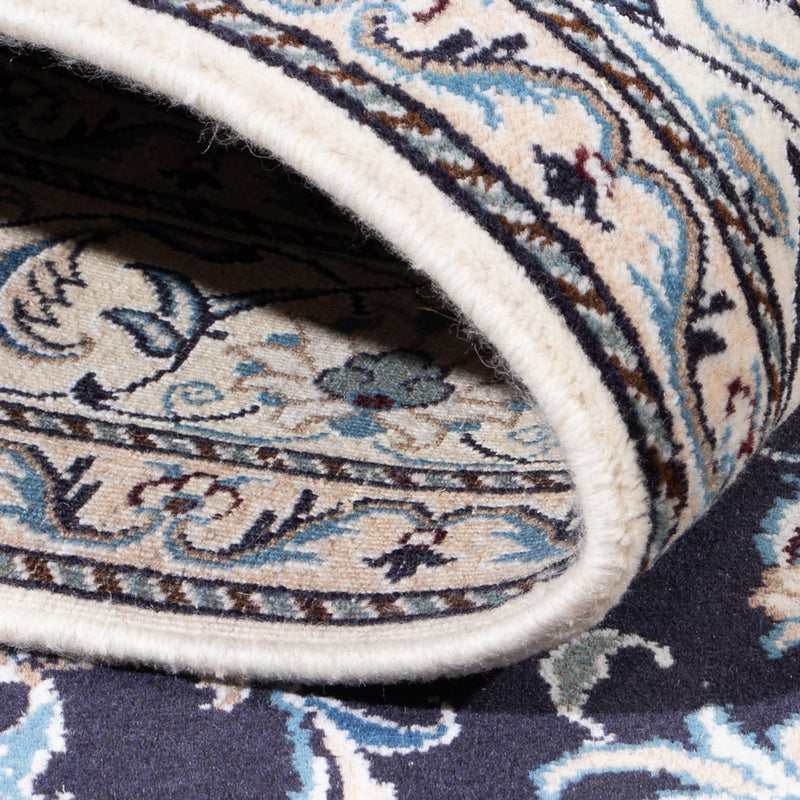 Perzisch tapijt - Nain - 238 x 167 cm - donkerblauw