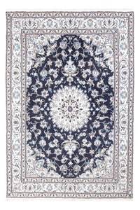 Perzisch tapijt - Nain - 241 x 167 cm - donkerblauw