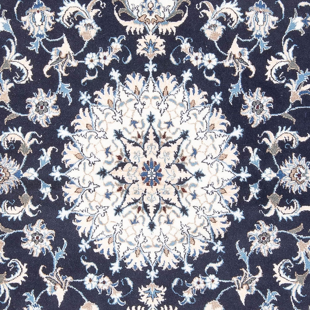 Perzisch tapijt - Nain - 241 x 167 cm - donkerblauw