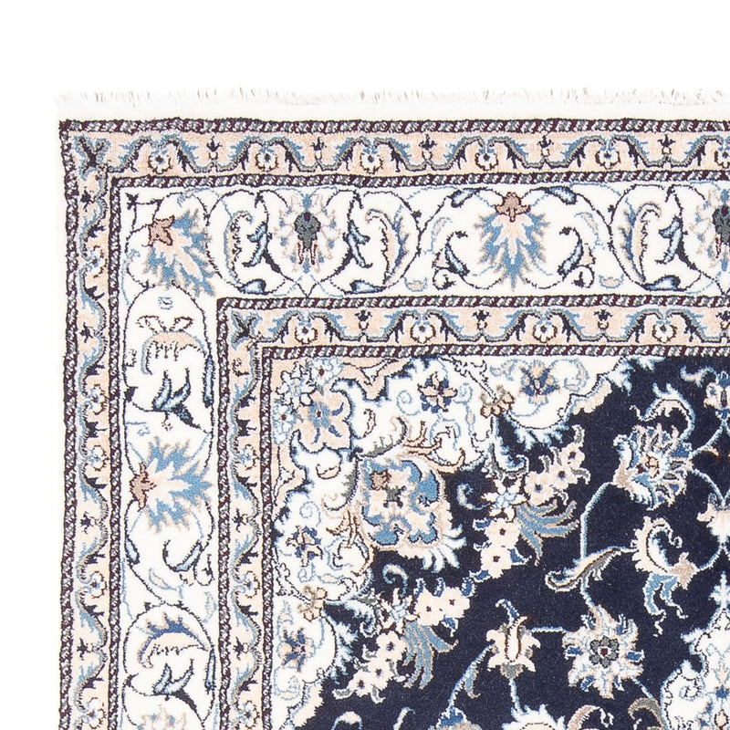 Perzisch tapijt - Nain - 241 x 167 cm - donkerblauw